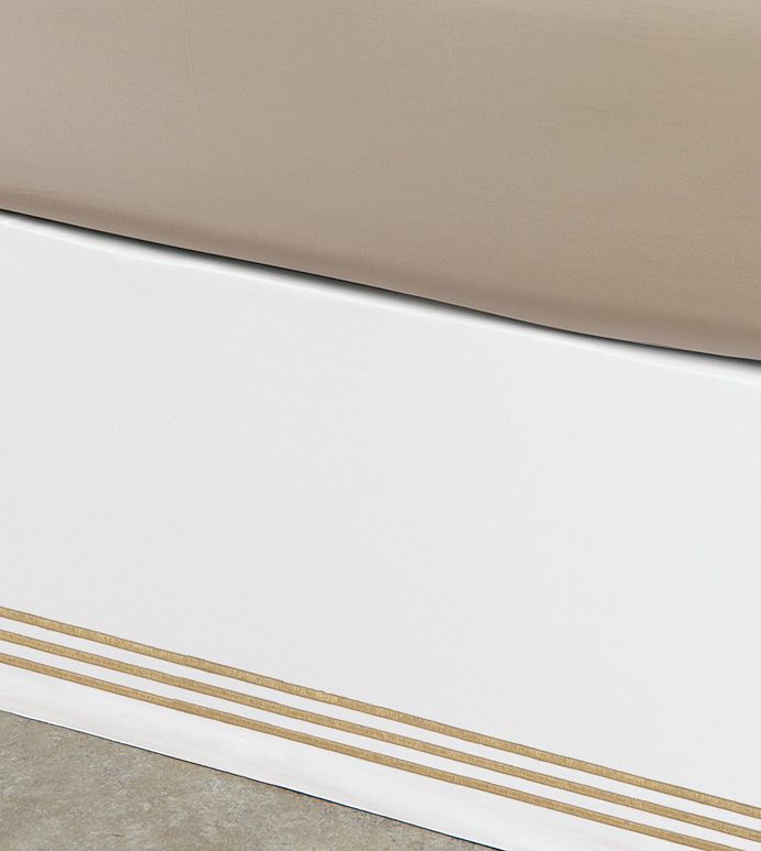 Tessa White/Antique Skirt Panels