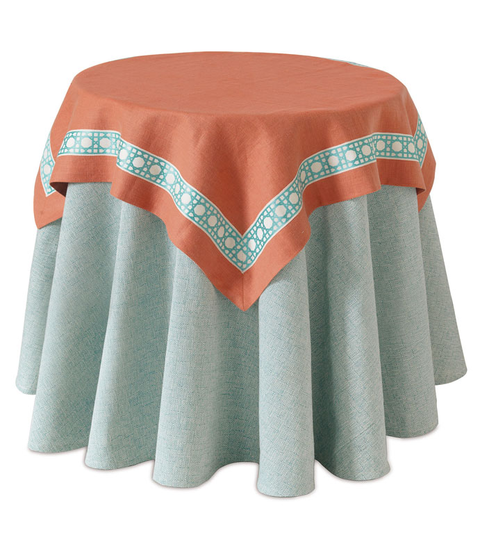 Breeze Tangerine Table Square