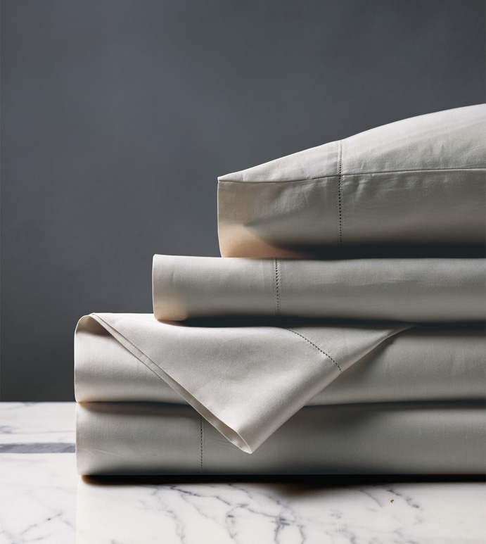 Deluca Sateen Sheet Set in Dove