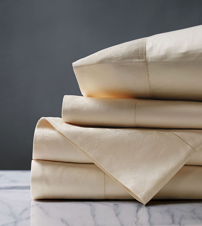 Palazzo Ecru Sheet Set