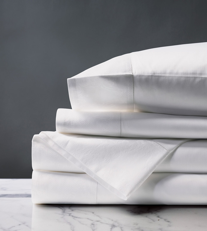 Palazzo White Sheet Set