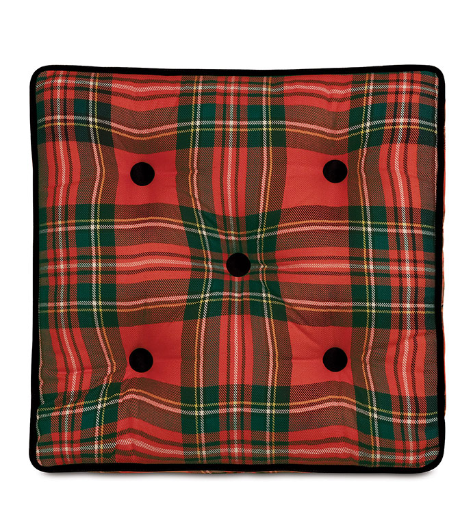 Tenenbaum Plaid Boxed Decorative Pillow