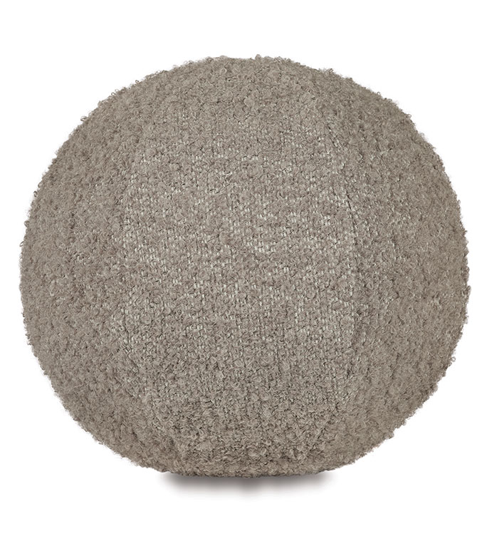 Marl Decorative Pillow in Taupe