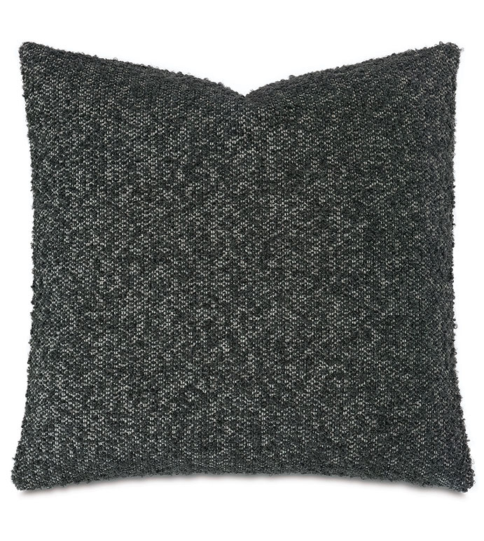 Marl Decorative Pillow in Charcoal