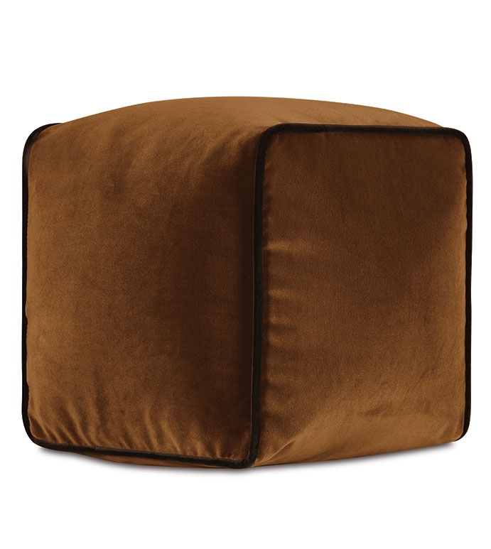 Uma Cube Decorative Pillow in Gold