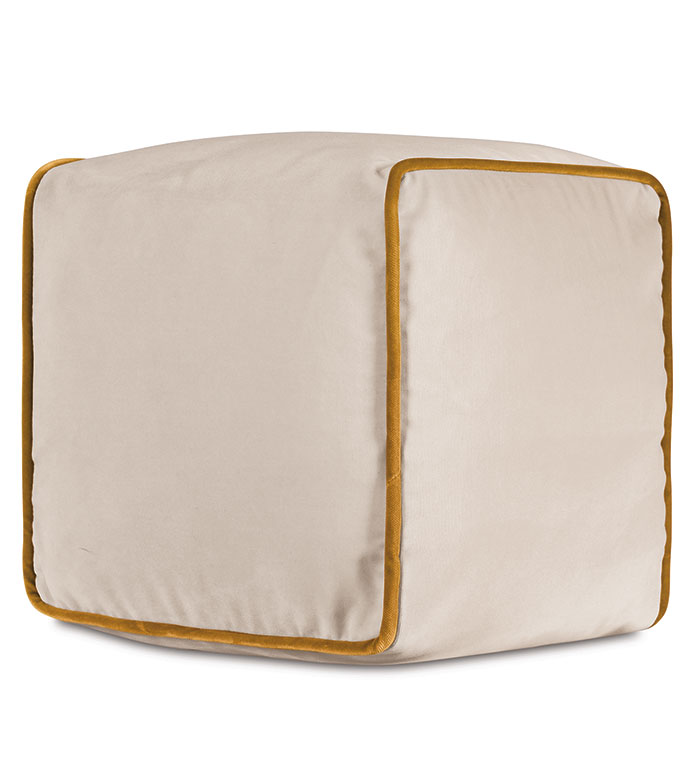 Uma Cube Decorative Pillow in Ivory