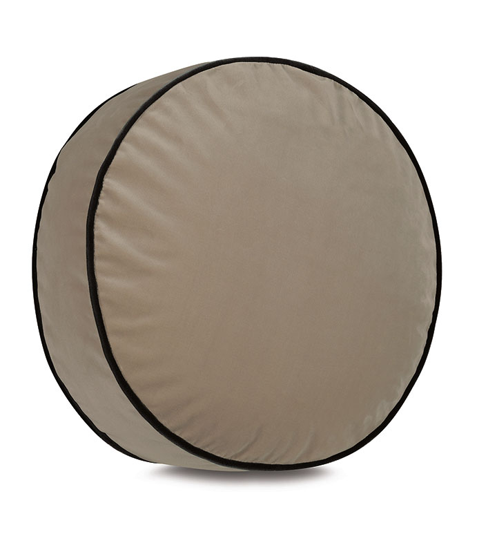 Uma Tambourine Decorative Pillow in Khaki