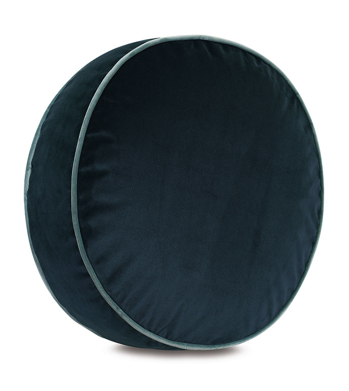 Uma Tambourine Decorative Pillow in Pacific