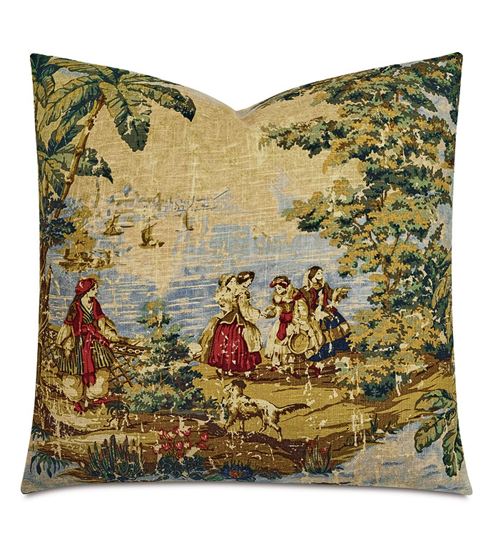 Dardanelles Toile Decorative Pillow