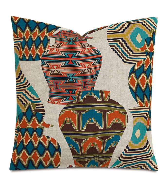 HOPI ANKARA DECORATIVE PILLOW