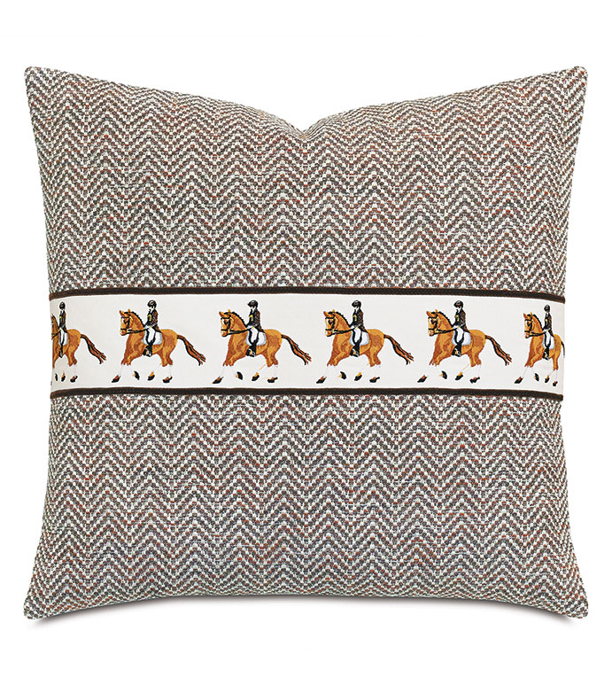 Kilbourn Equestrian Decorative Pillow