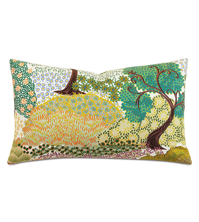 ENCHANTED GARDEN DECORATIVE PILLOW