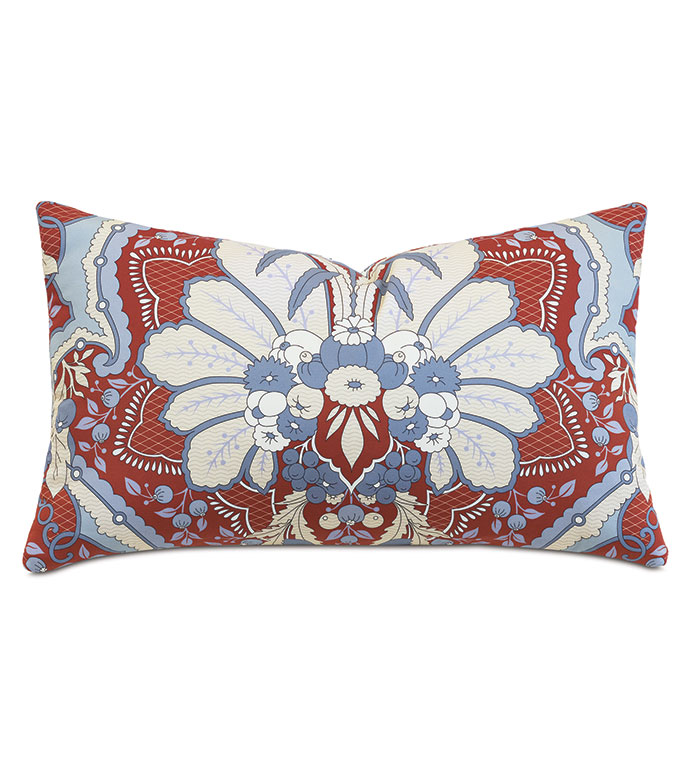 MAYFLOWER FLORAL DECORATIVE PILLOW