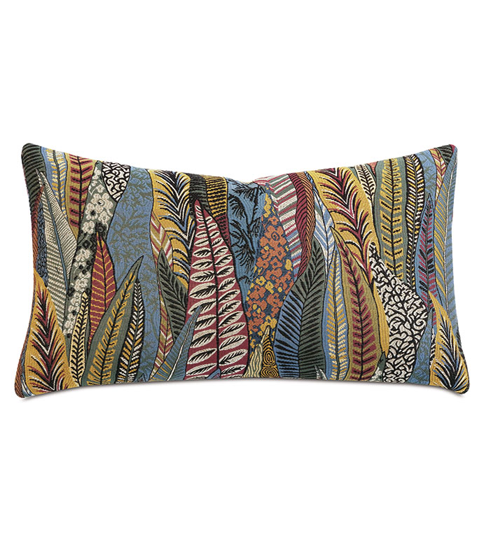 NICHOLS LEAF DECORATIVE PILLOW