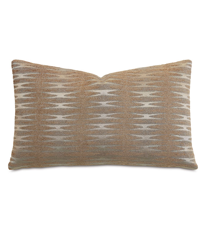 SANOFF TEXTURED DECORATIVE PILLOW