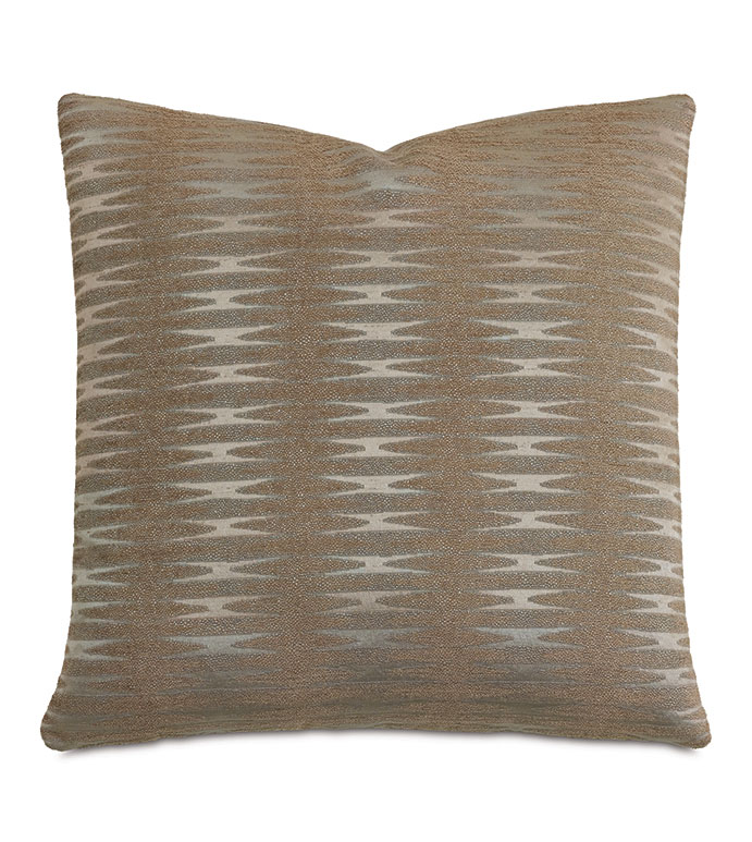 SANOFF TEXTURED DECORATIVE PILLOW