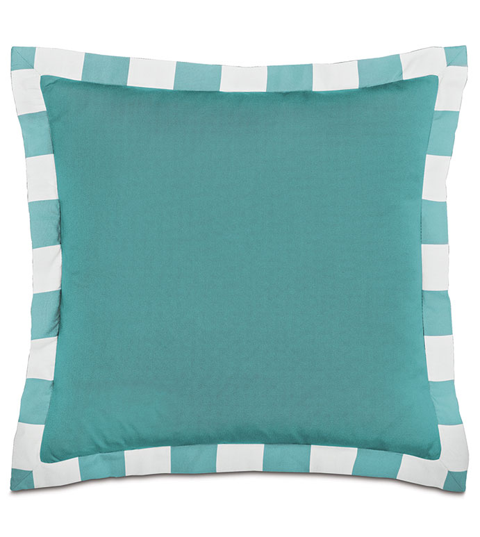 SAIL FLANGE DECORATIVE PILLOW IN SKY