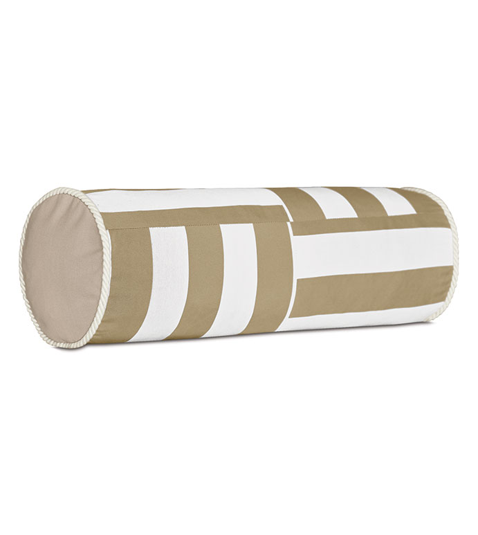 RIPTIDE NECKROLL PILLOW IN KHAKI