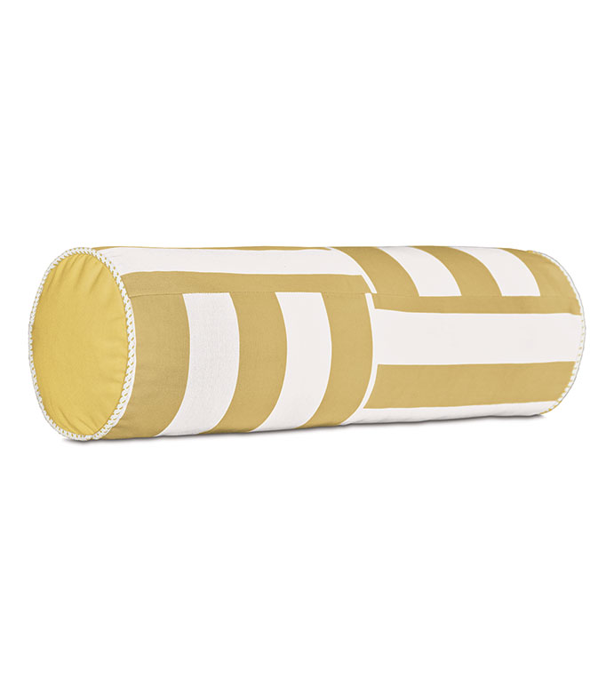 RIPTIDE NECKROLL PILLOW IN SUNSHINE