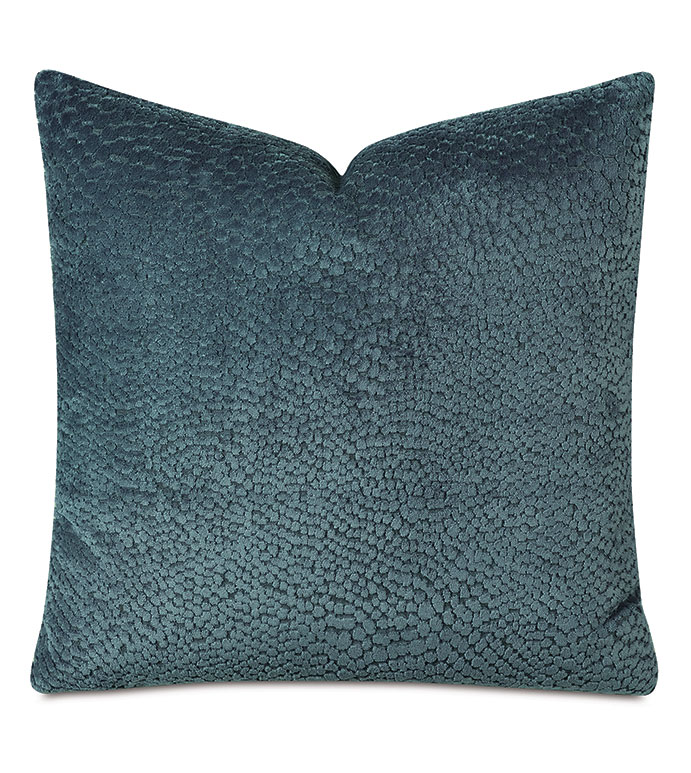 Roquefort Decorative Pillow in Lagoon