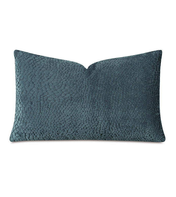 Roquefort Decorative Pillow in Lagoon