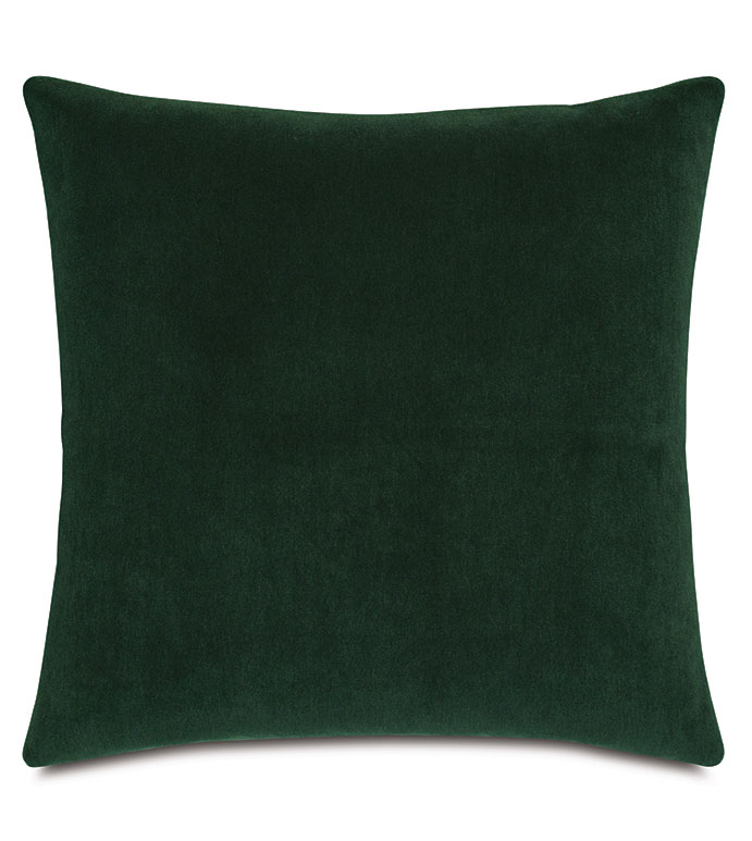 BRAHMS ALPACA DECORATIVE PILLOW IN EMERALD