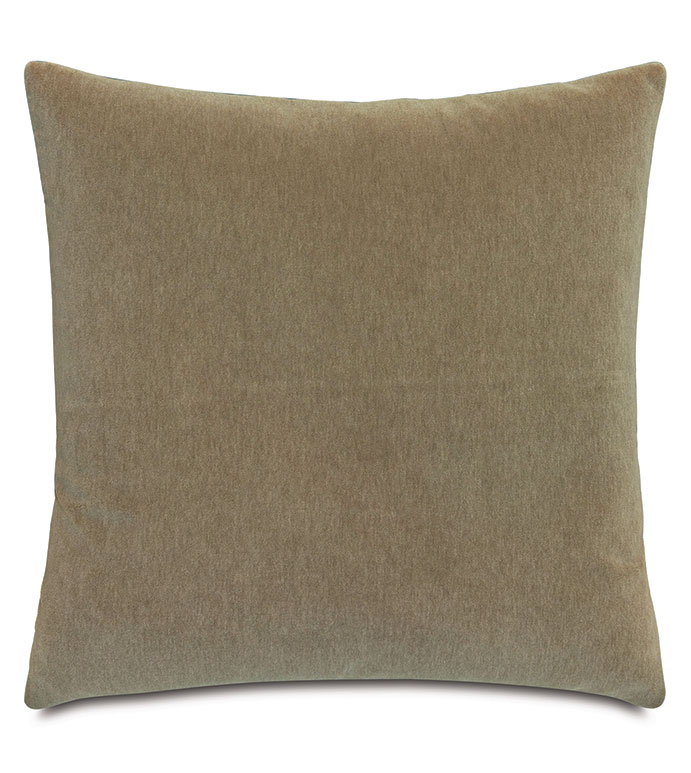 BRAHMS ALPACA DECORATIVE PILLOW IN KHAKI