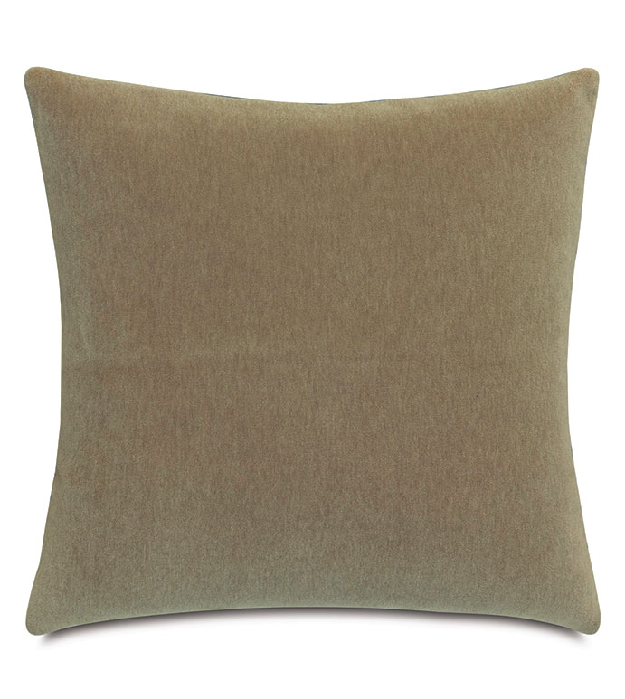 BRAHMS ALPACA DECORATIVE PILLOW IN KHAKI