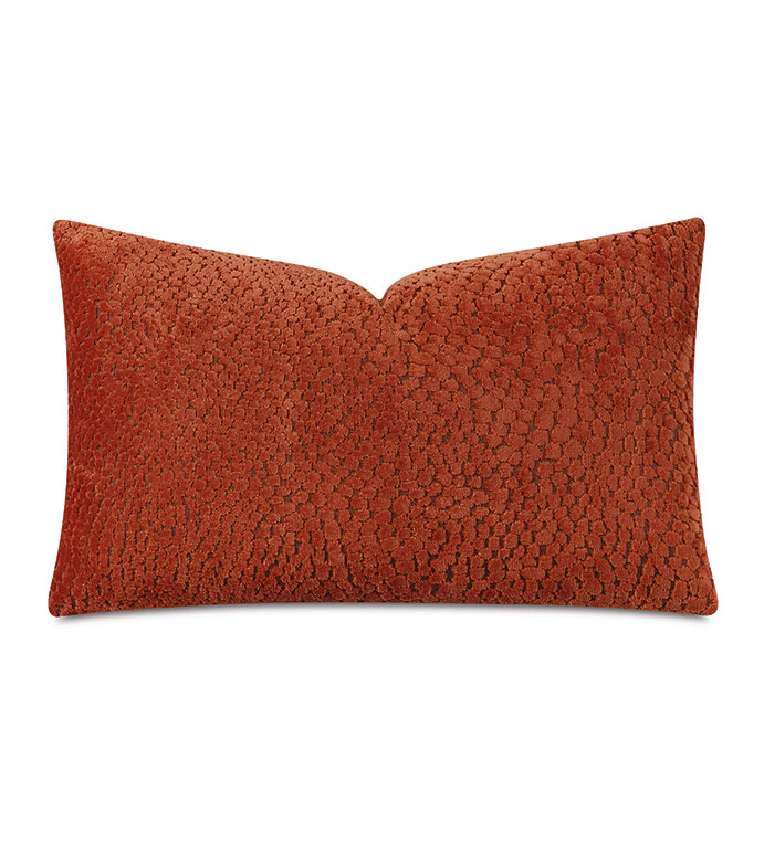 Roquefort Decorative Pillow in Lava