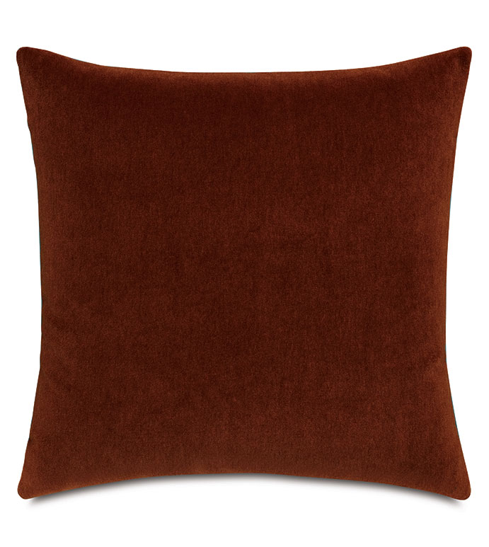 BRAHMS ALPACA DECORATIVE PILLOW IN SPICE