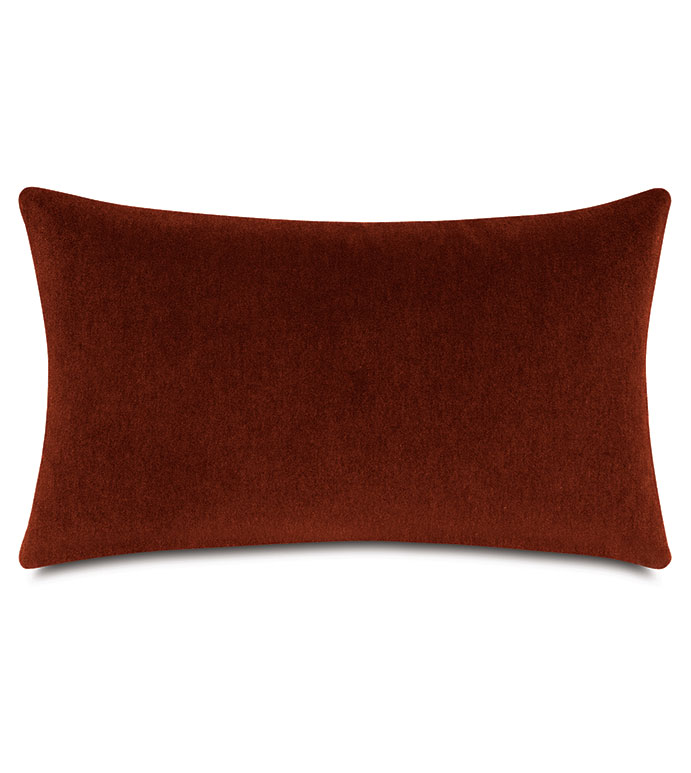 BRAHMS ALPACA DECORATIVE PILLOW IN SPICE