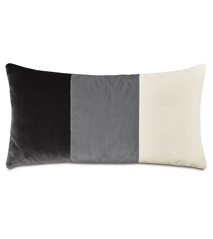 UMA COLORBLOCK DECORATIVE PILLOW IN NEUTRAL
