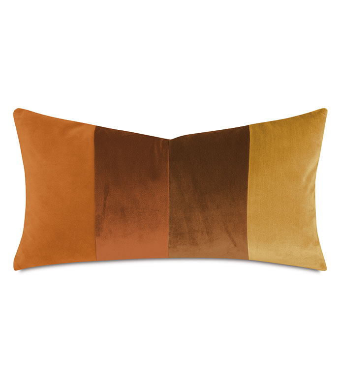 UMA COLORBLOCK DECORATIVE PILLOW IN JEWEL