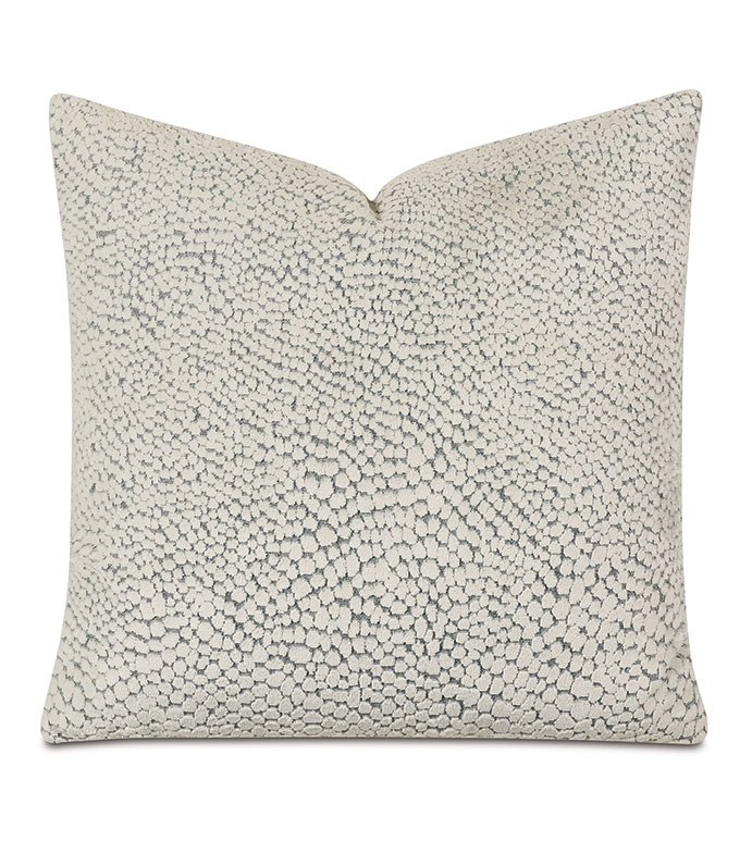 Roquefort Decorative Pillow in Snow