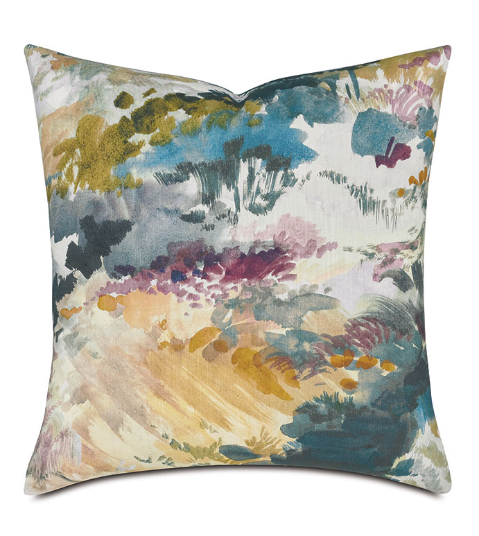 BLENHEIM PAINTERLY DECORATIVE PILLOW
