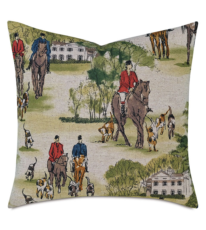 BRIDLE CROSBY DECORATIVE PILLOW