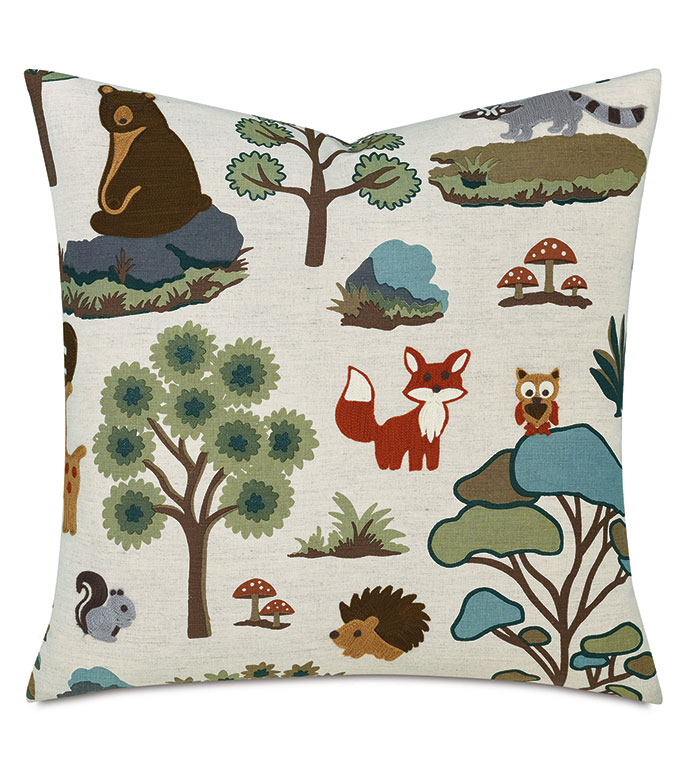 THOREAU FOREST DECORATIVE PILLOW