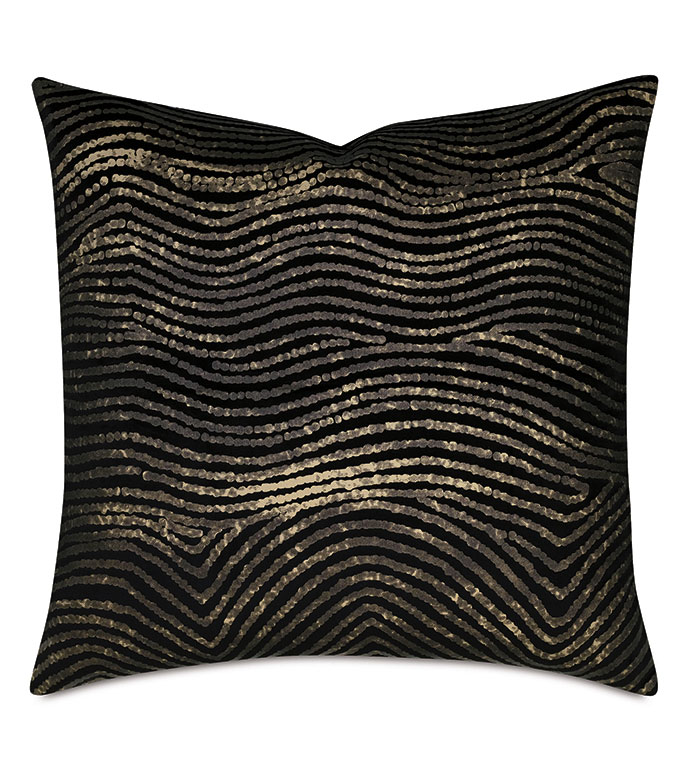 SOIREE METALLIC DECORATIVE PILLOW
