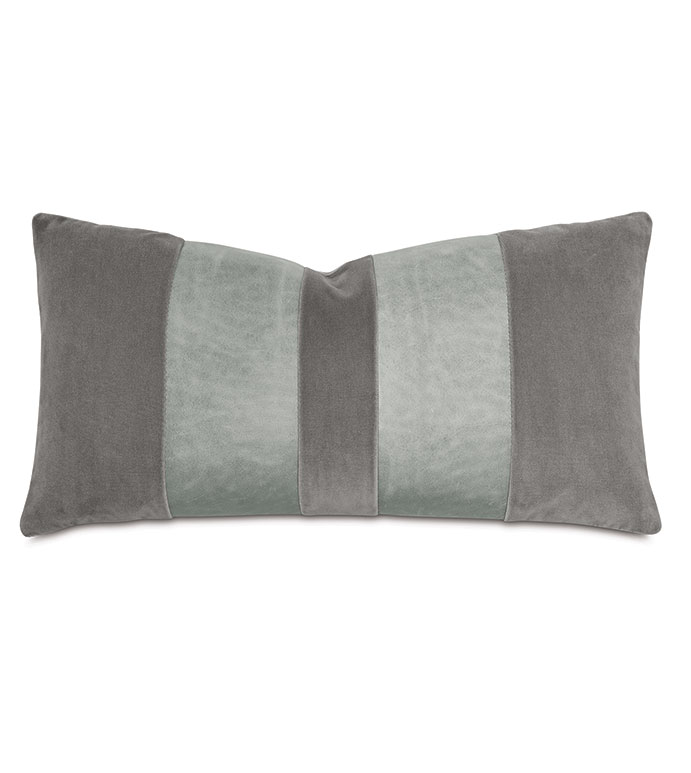 ORIEL STRIPE DECORATIVE PILLOW IN DOVE