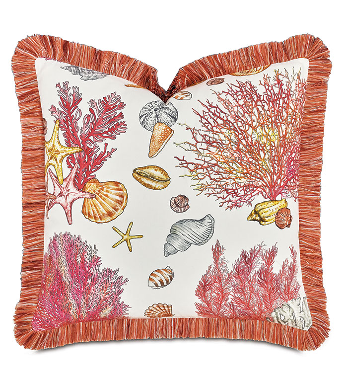 TAMARAMA FRINGE DECORATIVE PILLOW