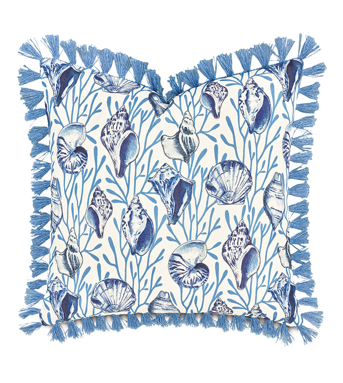 MAROUBRA FRINGE DECORATIVE PILLOW