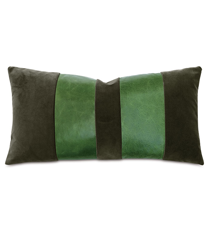 ORIEL STRIPE DECORATIVE PILLOW IN KELLY