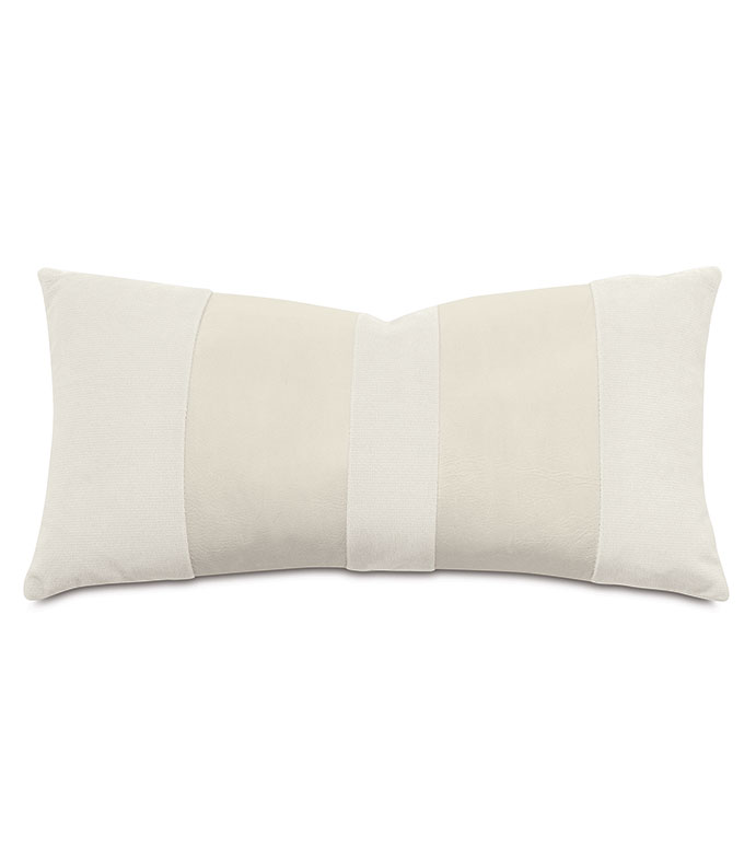 ORIEL STRIPE DECORATIVE PILLOW IN IVORY