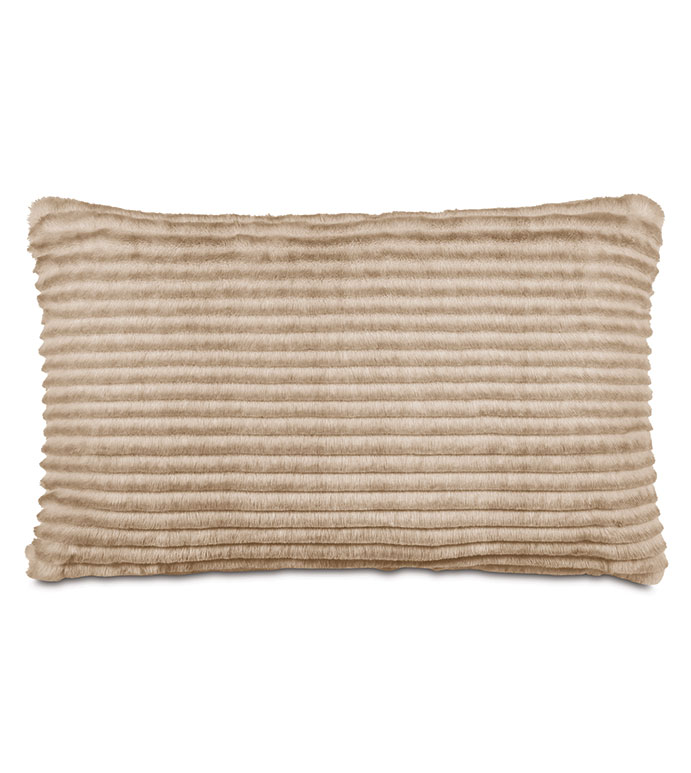 Tinsel Texture Decorative Pillow