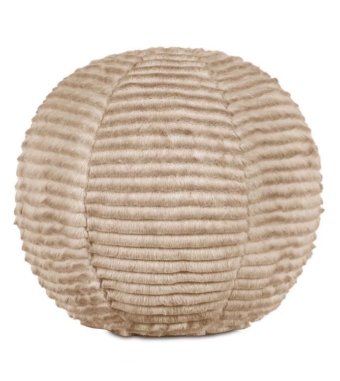 Tinsel Ball Decorative Pillow