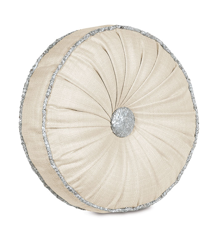 Tinsel Tambourine Decorative Pillow