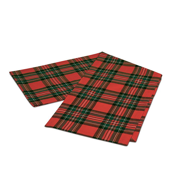 Tenenbaum Plaid Table Runner