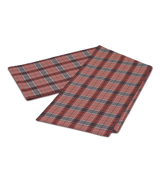 Lennox Plaid Table Runner