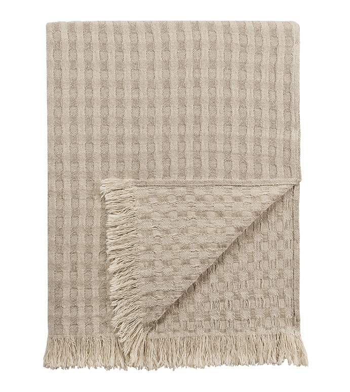 Cliffe Neutral Throw