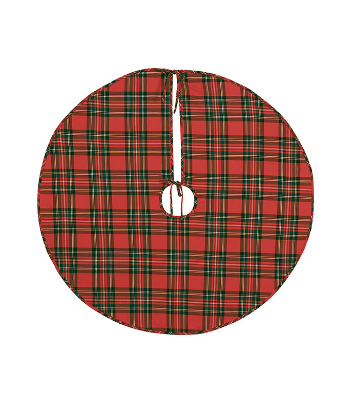 Tenenbaum Plaid Tree Skirt